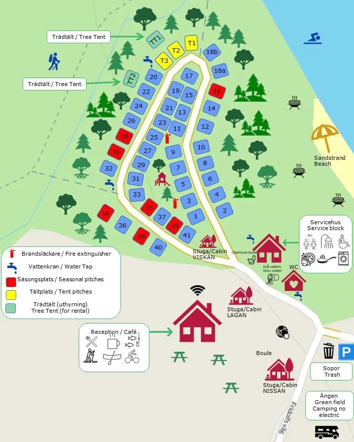 Holsljunga Camping Trädtält - Bild 4