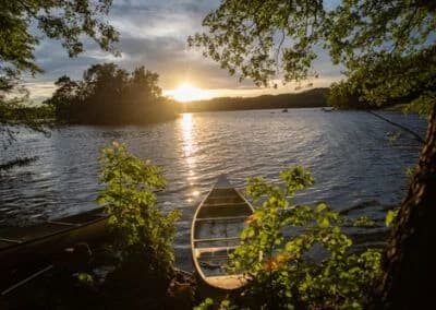 Upplev unik glamping & kanotäventyr vid Wetlandi nära Näsum. Hyr kanot, paddla till egen ö i Ivösjön & skapa din drömvistelse i Skånes vildmark.